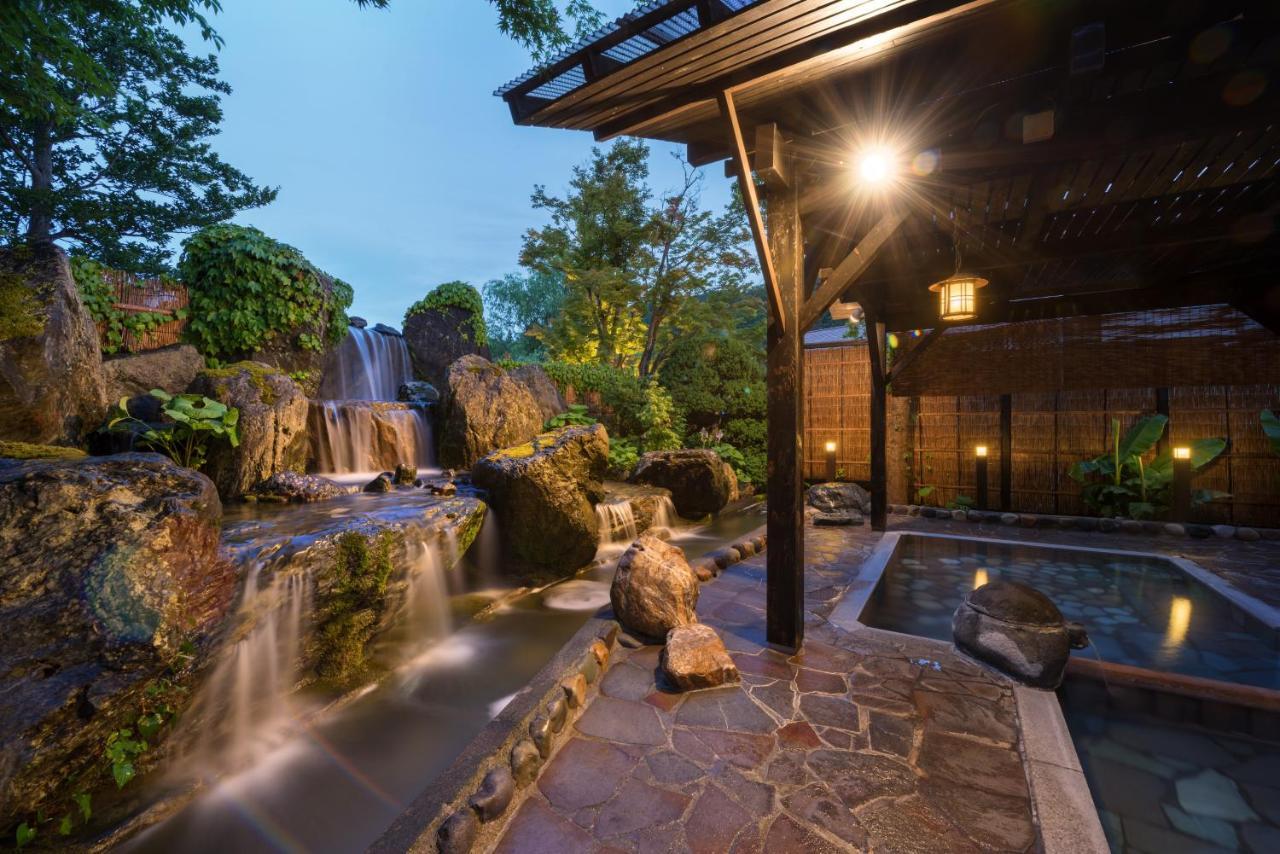 Onogawa Onsen Kajikaso Hotel Йонезава Екстериор снимка